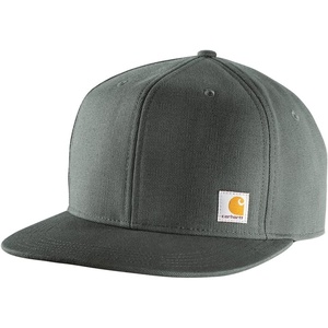 image:imageCarhartt Mens Firm Duck Flat Brim CapGravel