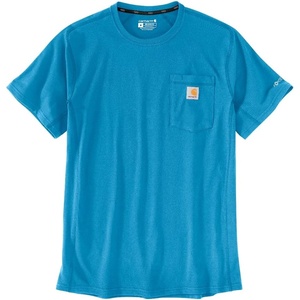 image:imageCarhartt Mens Force Relaxed Fit Midweight ShortSleeve Pocket TShirtAtomic Blue