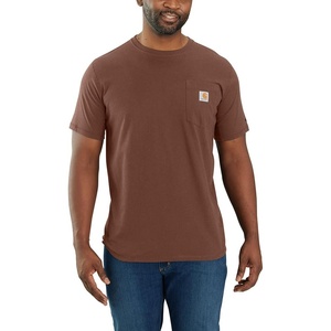 image:imageCarhartt Mens Force Relaxed Fit Midweight ShortSleeve Pocket TShirtMocha Heather