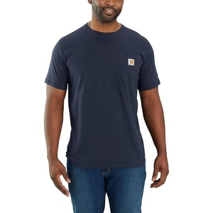 image:imageCarhartt Mens Force Relaxed Fit Midweight ShortSleeve Pocket TShirtNavy