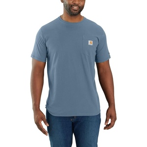 image:imageCarhartt Mens Force Relaxed Fit Midweight ShortSleeve Pocket TShirtThundercloud