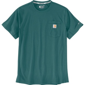 image:imageCarhartt Mens Force Relaxed Fit Midweight ShortSleeve Pocket TShirtTransformative Teal