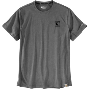 image:imageCarhartt Mens Force Relaxed Logo TShirtCarbon Heather