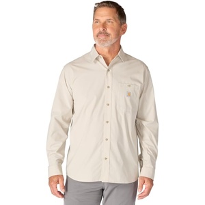 image:imageCarhartt Mens Force Sun Defender Relaxed Fit Lightweight LongSleeve ShirtCobblestone