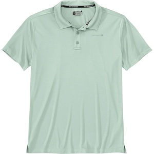 image:imageCarhartt Mens Force Sun Defender Relaxed Fit Lightweight ShortSleeve PoloBig Sky