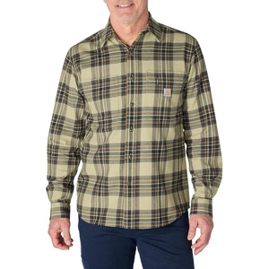 image:imageCarhartt Mens Hamilton Relaxed Ls Plaid ShirtFaded Fatigue
