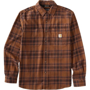 image:imageCarhartt Mens Hamilton Relaxed Ls Plaid ShirtRed Duck