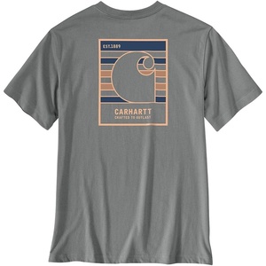 image:imageCarhartt Mens Irvine Relaxed Outlast TShirtWeathered Ash Heather