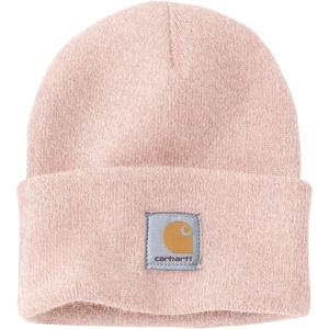 image:imageCarhartt Mens Knit Cuffed Beanie CloseoutAsh RoseMarshmallow Marl