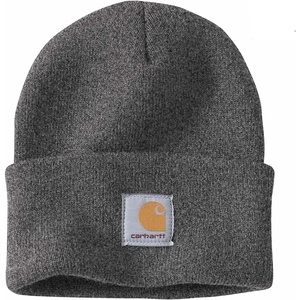 image:imageCarhartt Mens Knit Cuffed Beanie CloseoutDark Charcoal