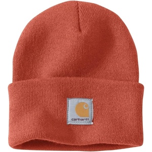 image:imageCarhartt Mens Knit Cuffed Beanie CloseoutDesert Orange