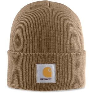 image:imageCarhartt Mens Knit Cuffed Beanie CloseoutFrontier Brown