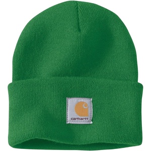 image:imageCarhartt Mens Knit Cuffed Beanie CloseoutHolly Green