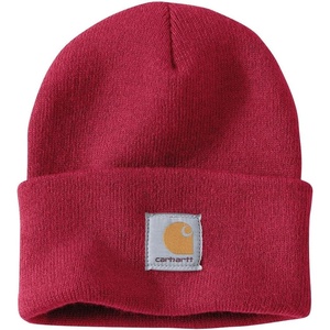image:imageCarhartt Mens Knit Cuffed Beanie CloseoutIndustry Red