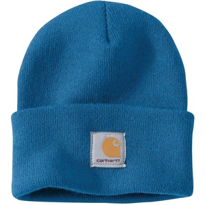 image:imageCarhartt Mens Knit Cuffed Beanie CloseoutMarine Blue