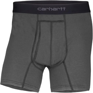 image:imageCarhartt Mens MBB124 5 Inch Basic Boxer Brief 2PackShadow
