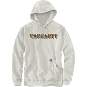 image:imageCarhartt Mens Rain Defender Loose Fit Midweight Logo Graphic SweatshirtMalt