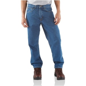 image:imageCarhartt Mens Relaxed Fit Heavyweight 5Pocket Tapered JeanStonewash