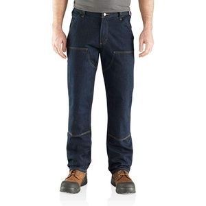 image:imageCarhartt Mens Relaxed Straight Rugged Flex DoubleFront Denim LoggerErie