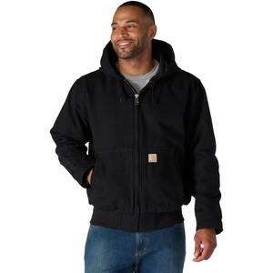 image:imageCarhartt Mens Washed Duck Active JacBlack