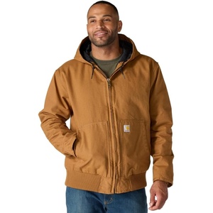 image:imageCarhartt Mens Washed Duck Active JacCarhartt Brown