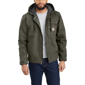 image:imageCarhartt Mens Washed Duck Bartlett JacketMoss
