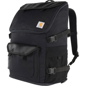 image:imageCarhartt Nylon Duck 35L Workday Backpack Carhartt Brown  Durable WaterResistant Pack with 15 Laptop Sleeve and Adjustable Shoulder Straps Mossy Oak BottomlandsBlack