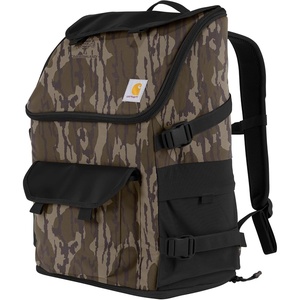 image:imageCarhartt Nylon Duck 35L Workday Backpack Carhartt Brown  Durable WaterResistant Pack with 15 Laptop Sleeve and Adjustable Shoulder Straps Mossy Oak BottomlandsMossy Oak Bottomlands
