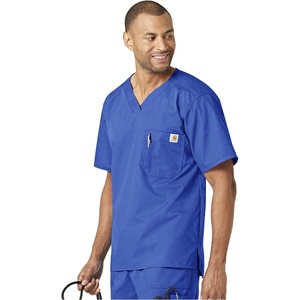 image:imageCarhartt Ripstop amp SubScrubs Scrubs for Men Utility Scrub TopsRoyal