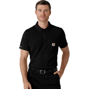 image:imageCarhartt Scrubs C16110 Mens Force CrossFlex Modern Fit Chest PocketBlack