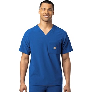 image:imageCarhartt Scrubs C16110 Mens Force CrossFlex Modern Fit Chest PocketRoyal
