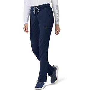 image:imageCarhartt Scrubs C52237 Womens Rugged Flex Modern Fit Slim Leg PantNavy
