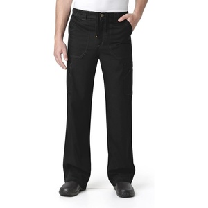 image:imageCarhartt Scrubs C54108 Mens Classic Fit Ripstop Boot Cut 8Pocket Cargo PantBlack