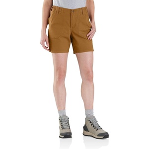 image:imageCarhartt Womens 105730 Womens Rugged Flex Relaxed Fit Canvas Work ShCarhartt Brown