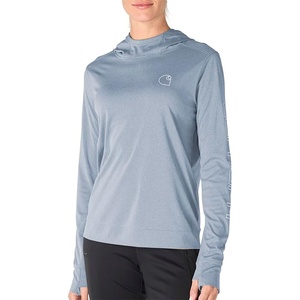 image:imageCarhartt Womens 106236 Womens Force Sun Defender Lightweight LongSlBlue Aura