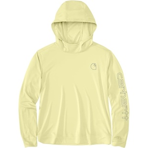 image:imageCarhartt Womens 106236 Womens Force Sun Defender Lightweight LongSlCelestial Yellow