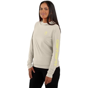 image:imageCarhartt Womens 106236 Womens Force Sun Defender Lightweight LongSlChalk