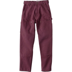 image:imageCarhartt Womens 106811 Womens The Vintage DoubleFront Canvas PantDeep Cherrywood