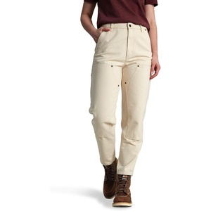 image:imageCarhartt Womens 106811 Womens The Vintage DoubleFront Canvas PantUndyed Ecru