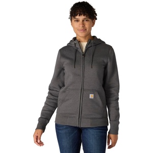 image:imageCarhartt Womens Clarksburg FullZip SweatshirtCarbon Heather