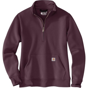 image:imageCarhartt Womens Clarksburg QuarterZip SweatshirtDeep Cherrywood