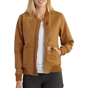 image:imageCarhartt Womens Crawford Bomber JacketCarhartt Brown