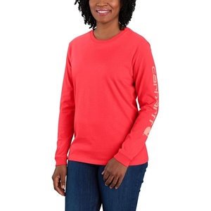 image:imageCarhartt Womens Dearborn Loose LS Logo TShirtBittersweet