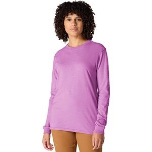 image:imageCarhartt Womens Dearborn Loose LS Logo TShirtCherry Bloom