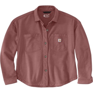 image:imageCarhartt Womens Durham Knit OvershirtDark Rose Tint