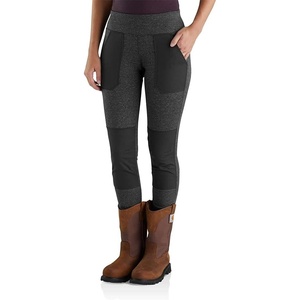 image:imageCarhartt Womens Force Fitted Midweight Utility LeggingBlack Heather