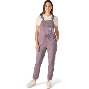 image:imageCarhartt Womens Force Relaxed Fit Ripstop Bib OverallAsh Berry