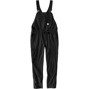 image:imageCarhartt Womens Force Relaxed Fit Ripstop Bib OverallBlack