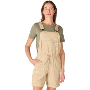 image:imageCarhartt Womens Force Ripstop ShortallClassic Beige