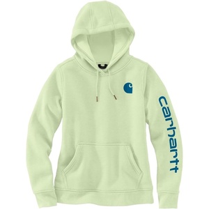 image:imageCarhartt Womens Iconic Clarksburg Logo SweatshirtHint of Lime